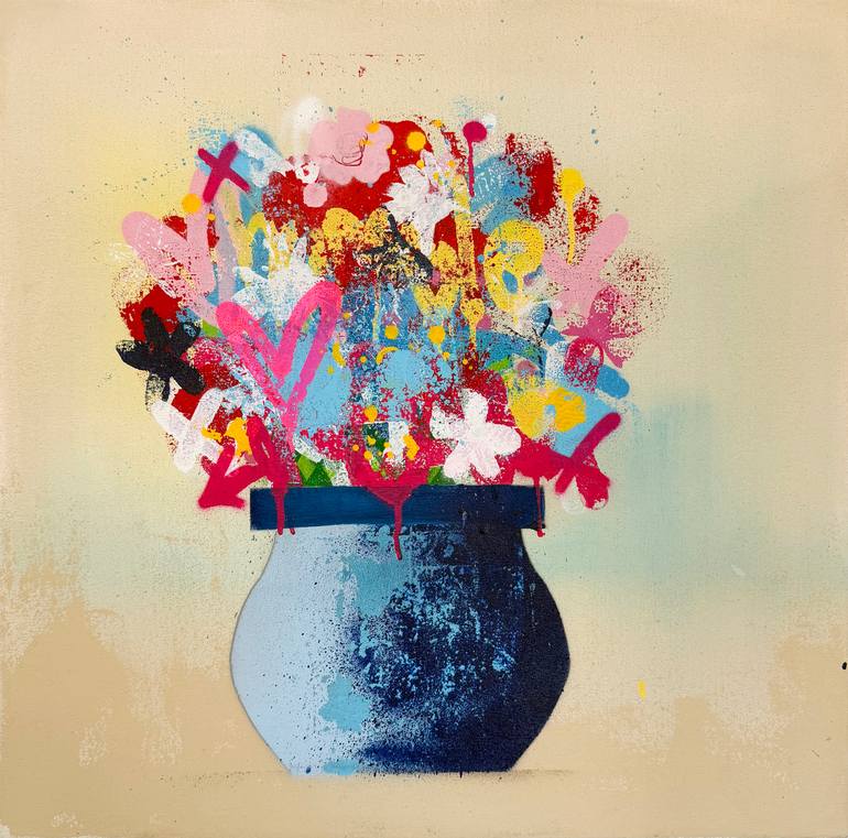 Bloom 1 Original Painting by bollee patino